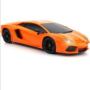 Orange Lamborghini Toy Car With Remote Control